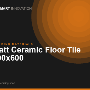 Matt Ceramic Floor Tile 600x600