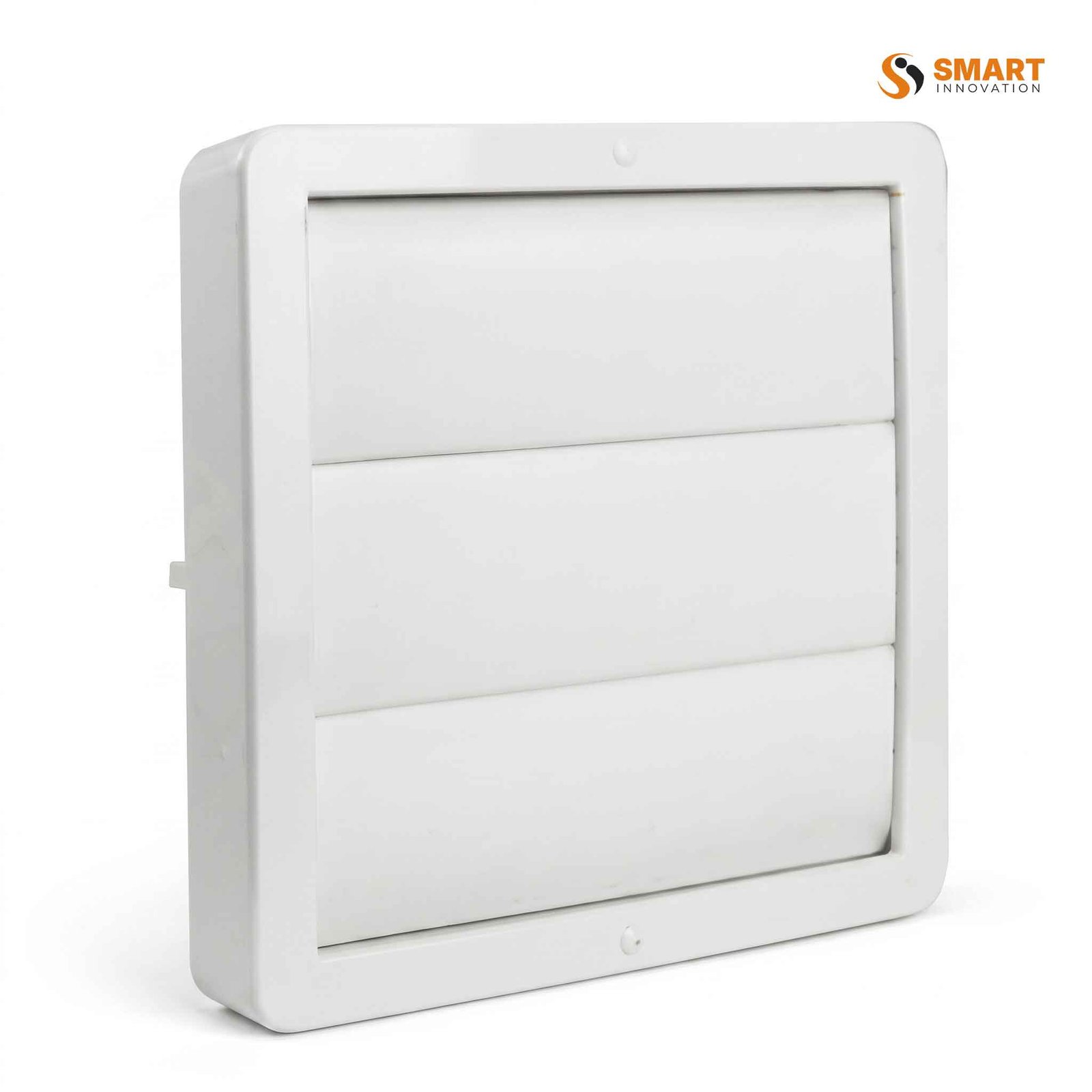 150mm Gravity Shutter available in White, Black and Grey for ducting and ventilation systems.