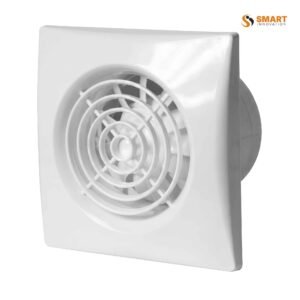 4-inch ventilation fan for PVC window frame ventilation and air extraction.