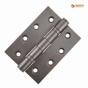 A 4" Ball Bearing Hinge fitted to a timber door, giving smooth, quiet movement with reduced wear over time.