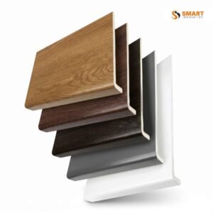 9mm PVC fascia capping board for roofline refurbishment and fascia board protection.