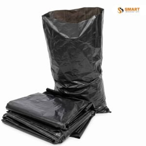 builder bag filled with rubble on a construction site