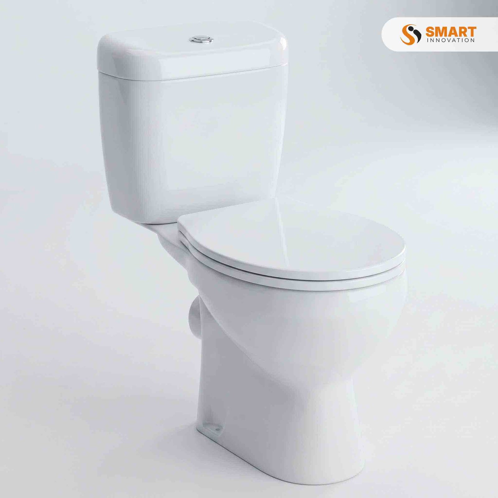 Melbourne Ceramic Cloakroom Suite | Toilet & Basin Set - Image 4