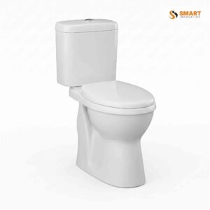 Nuie Elusive Comfort Height Toilet with Soft Close Seat in White