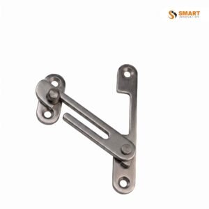 A Restrictor Autolatch fitted to a window, limiting how far it opens while latching automatically for added safety.