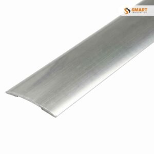 flat cover strip fitted across a doorway floor transition