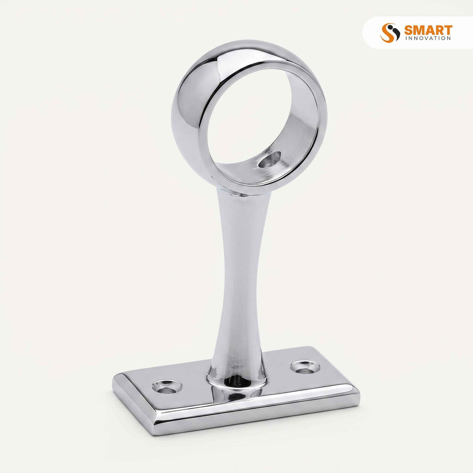 bracket standard open supporting a rail that lifts in and out