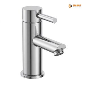 Harrow Chrome Single Lever Mono Basin Mixer with Pop-Up Waste