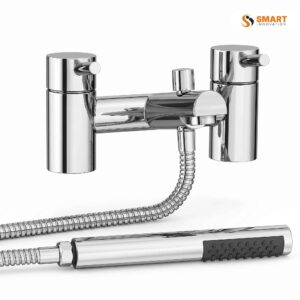 Harrow Chrome Bath Shower Mixer with Handset