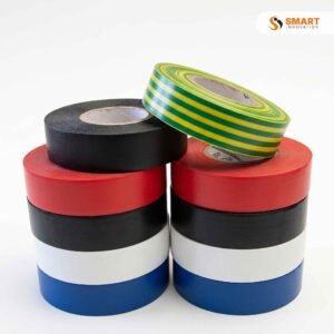 insulation tape wrapped around an electrical wire joint