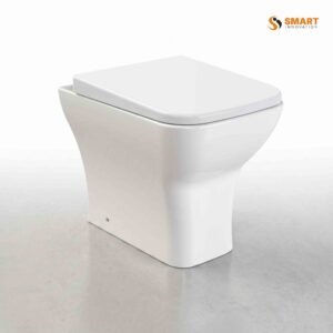 Ava Back To Wall Pan with Soft Close Seat and Rimless Design