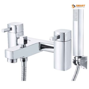 Nero Chrome Bath Shower Mixer with Handset