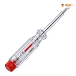 A Voltage Tester Screwdriver, used to detect live electrical voltage and handle basic screw tightening and loosening.