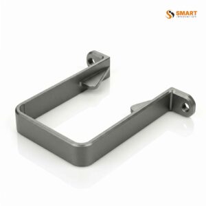 Square 65mm downpipe clip anthracite grey