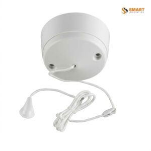10A 2 way pull switch mounted on a bathroom ceiling