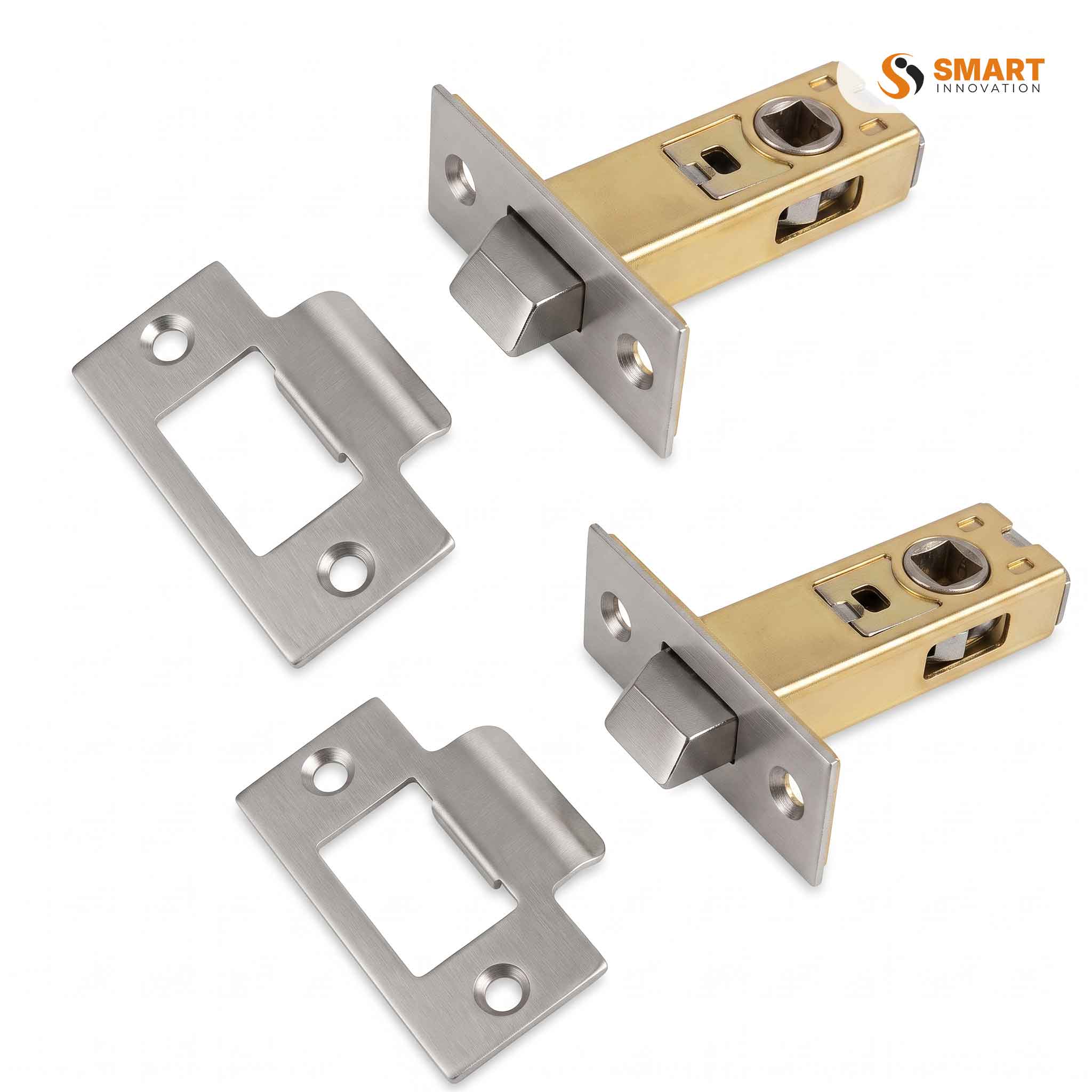 A Tubular Latch fitted inside an internal door, giving smooth, quiet latching without a key lock.