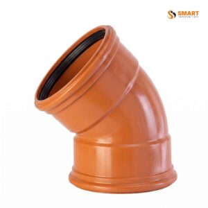 110mm double socket bend 30 degree terracotta