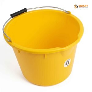 gallon builders bucket used for mixing cement on site