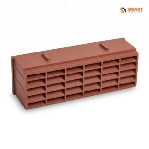 Air Brick Wall Outlet available in Terracotta and Black for ducting and ventilation systems.