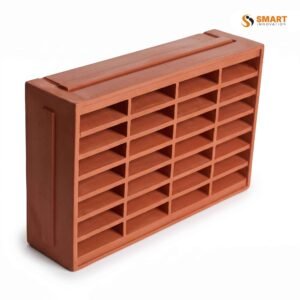 Air Brick Wall Outlet available in Terracotta and Black for ducting and ventilation systems.