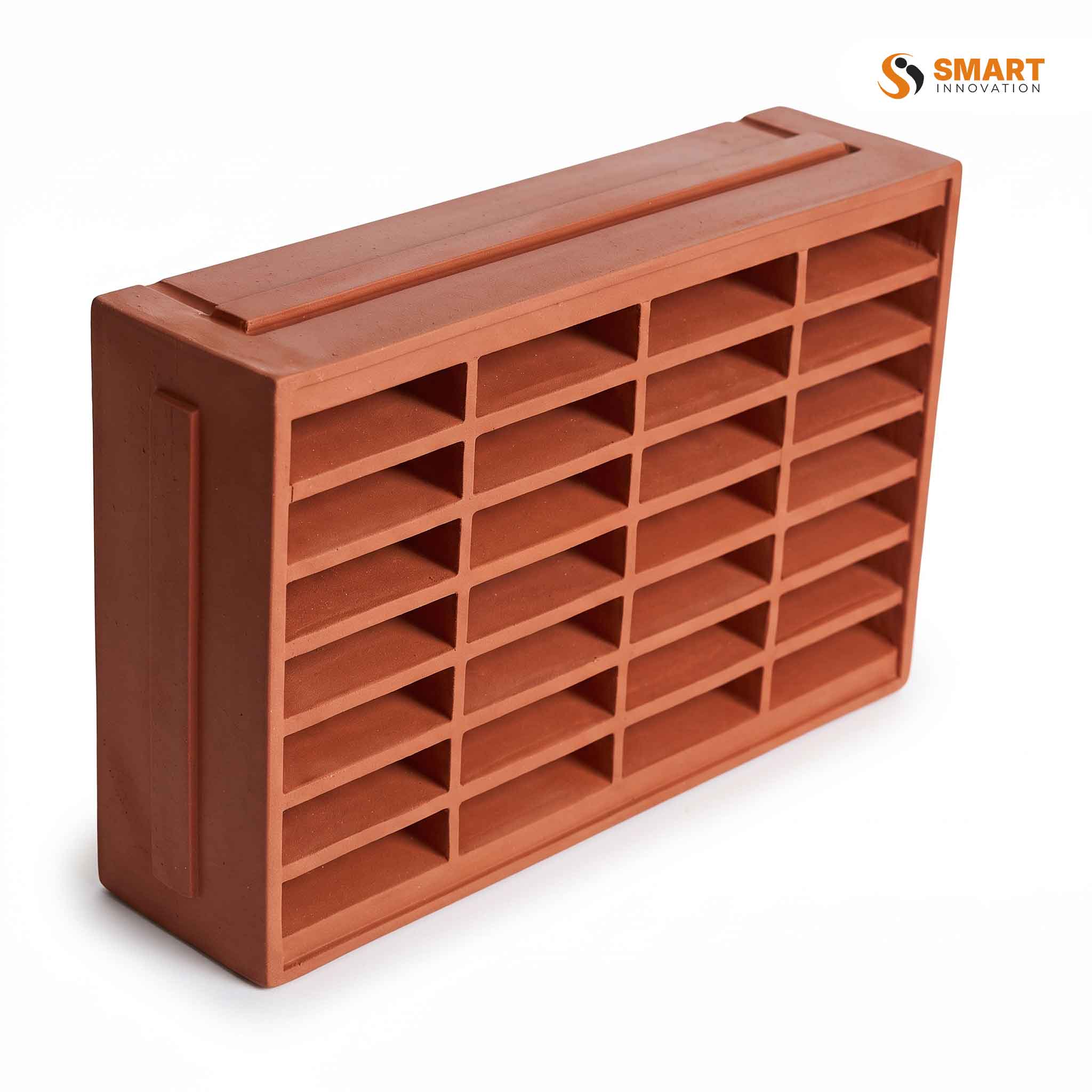 Air Brick Wall Outlet available in Terracotta and Black for ducting and ventilation systems.