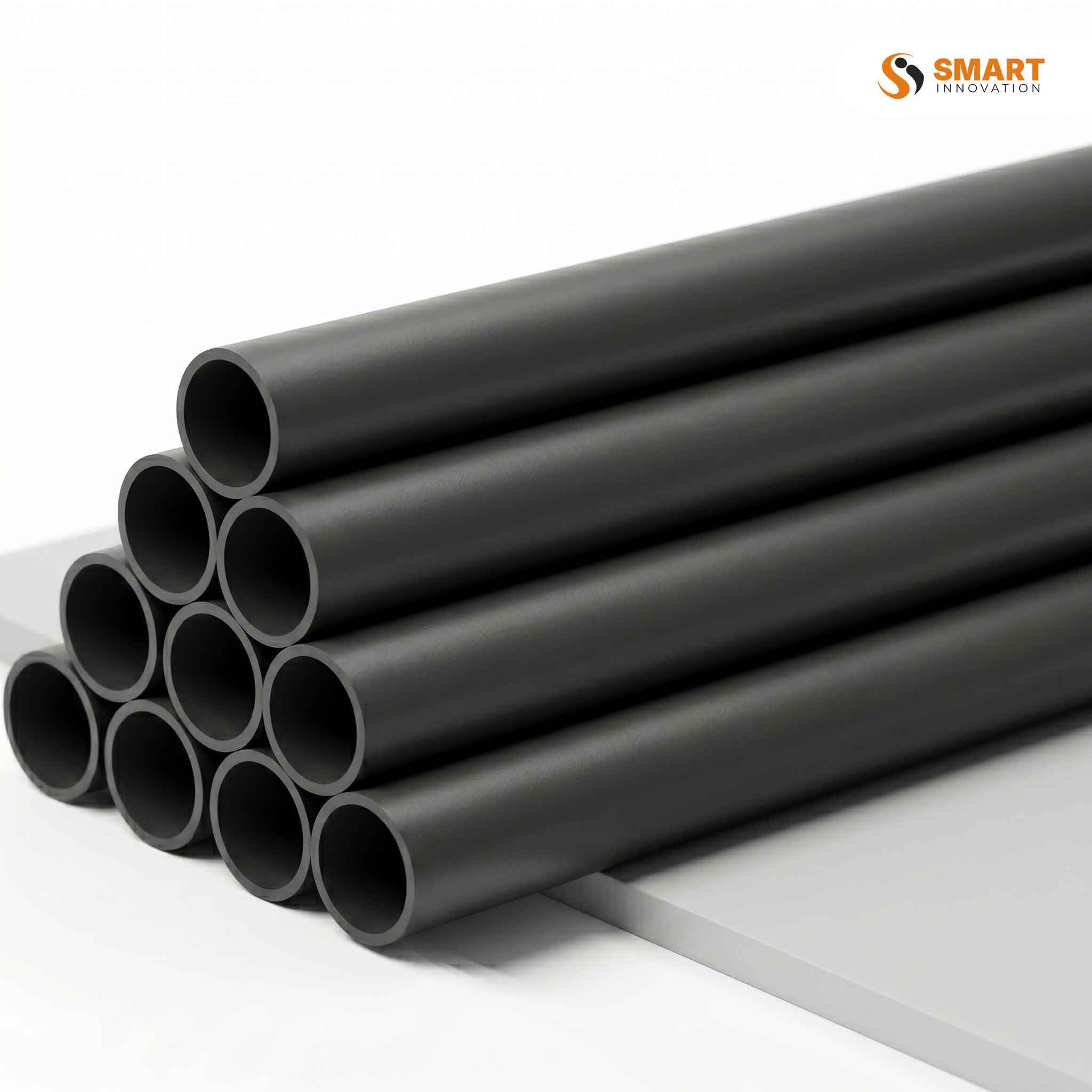 UPCV 3 metre solvent weld waste pipe available in white black and grey in 32mm and 40mm sizes