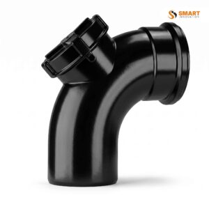 UPVC 110mm access bend single fitting for soil and waste water drainage
