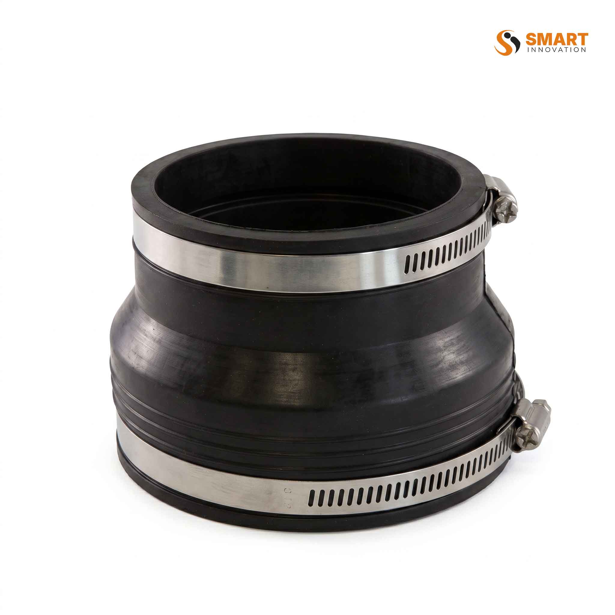 UPVC 4 inch clay to 4 inch plastic adaptor for underground waste water drainage systems