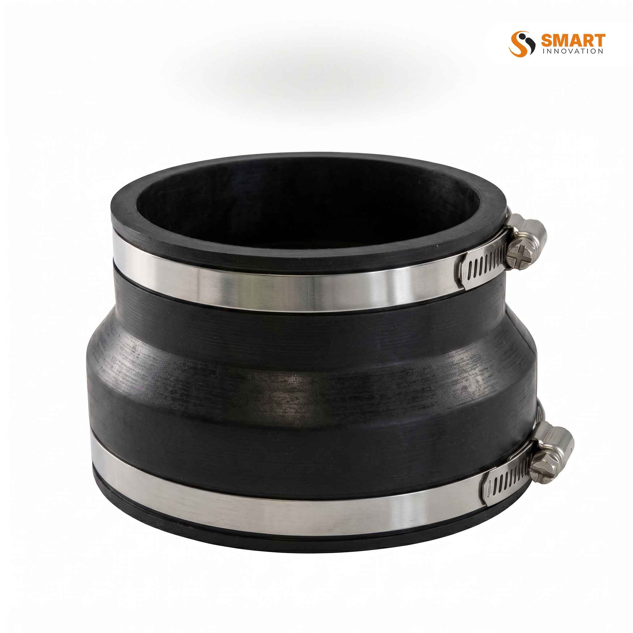 UPVC 6 inch clay to 4 inch plastic adaptor for underground waste water drainage systems