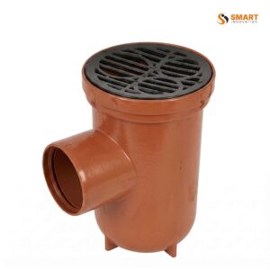 Terracotta UPVC plain ended rodable gully for underground waste water drainage systems