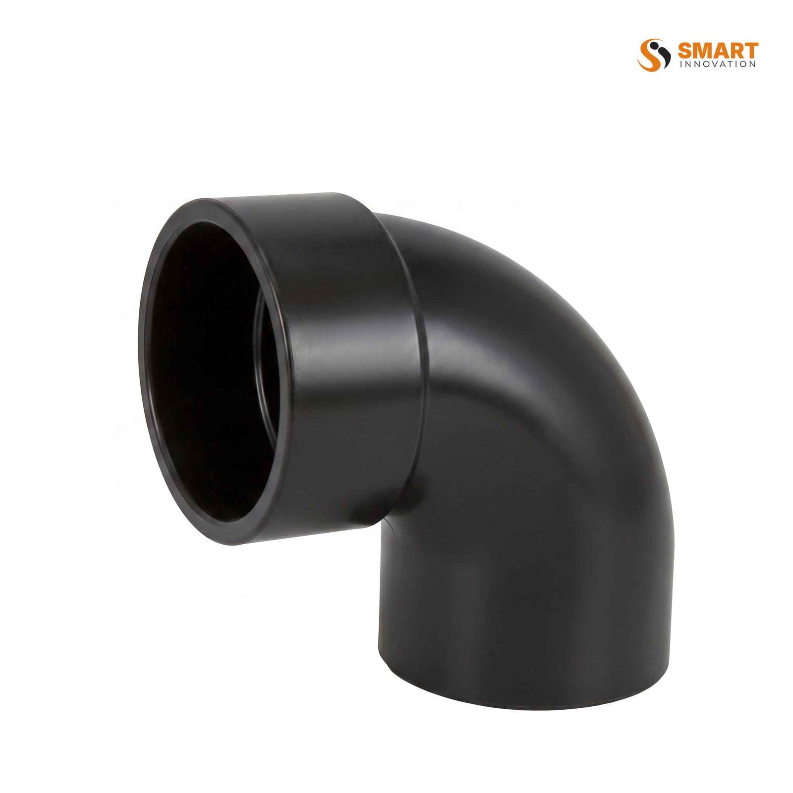 UPVC black single socket bend 87.5 degree 110mm for soil solvent waste water drainage systems