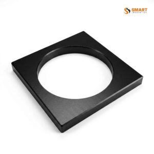 Terracotta UPVC square gully adaptor for underground waste water drainage systems