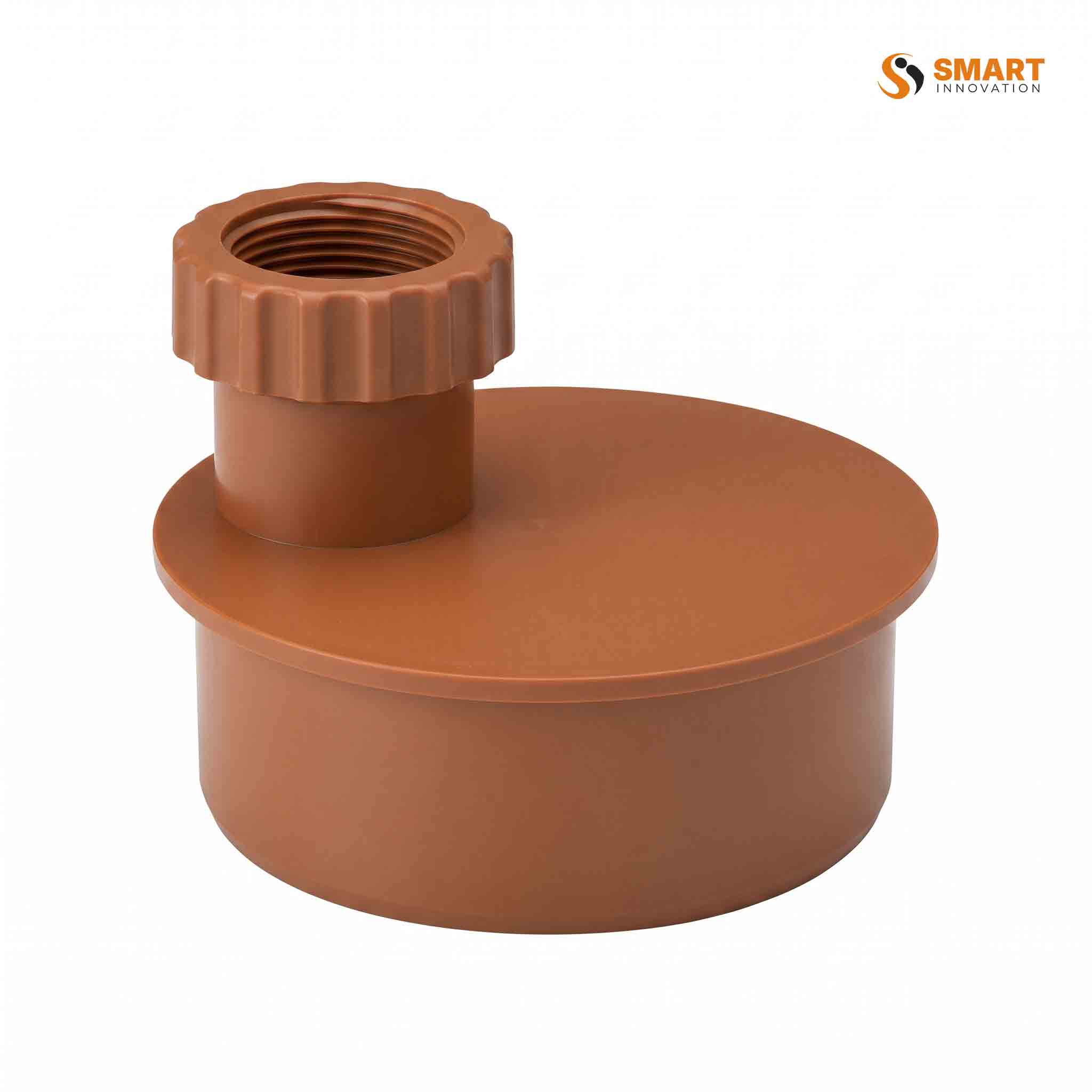 Terracotta UPVC waste adapter for 32mm and 40mm underground waste water drainage systems
