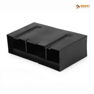 Vent Rear Extension for wall outlet and ventilation ducting systems.
