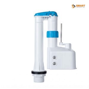 Height adjustable syphon installed inside a toilet cistern for reliable, flexible flushing.