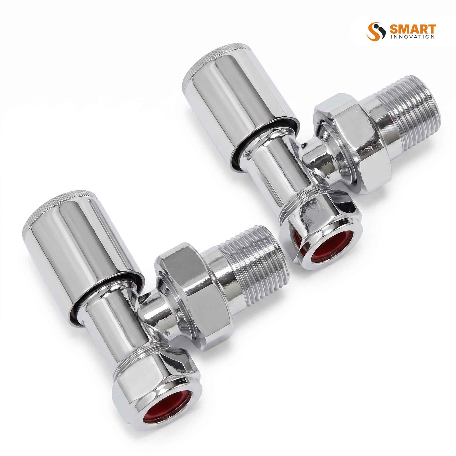 A Towel Rail Round Head Angle — the connector that lets you angle a towel rail and makes the joint look clean.