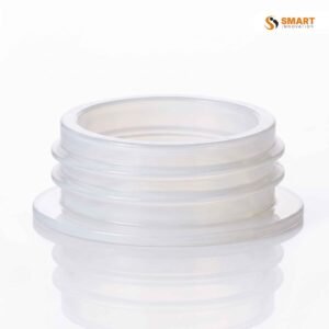 Clear internal flush cone inside a toilet cistern creating a secure seal for reliable flushing.