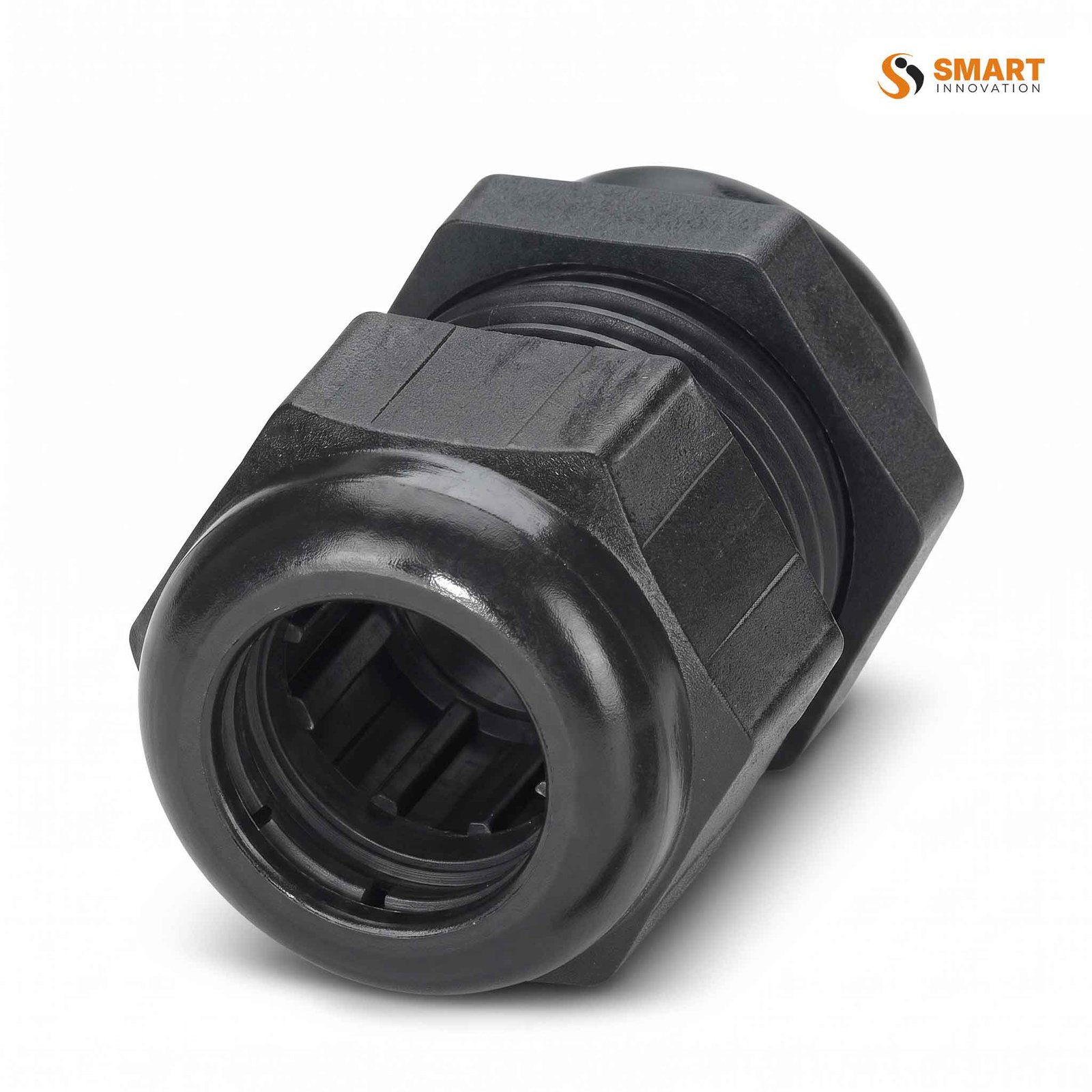 M20 Large IP68 cable gland for 10mm to 14mm cables, used to seal out water and dust on bigger cable runs.