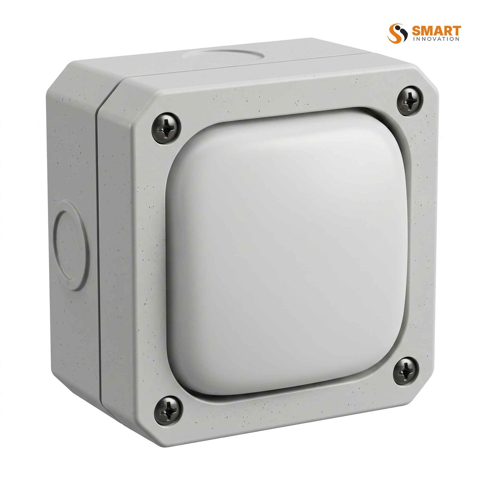 A 1 Gang 2 Way Switch Weatherproof, ideal for controlling outdoor lighting safely in wet or dusty conditions.