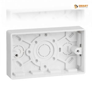 Pattress Boxes, used to securely mount electrical switches, sockets and other wiring accessories.