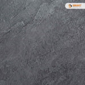 Slate Charcoal Tile 620x310mm installed on a contemporary hallway floor and walk-in shower surround