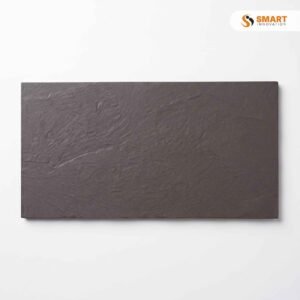 Slate Effect Black tile laid across a modern kitchen floor
