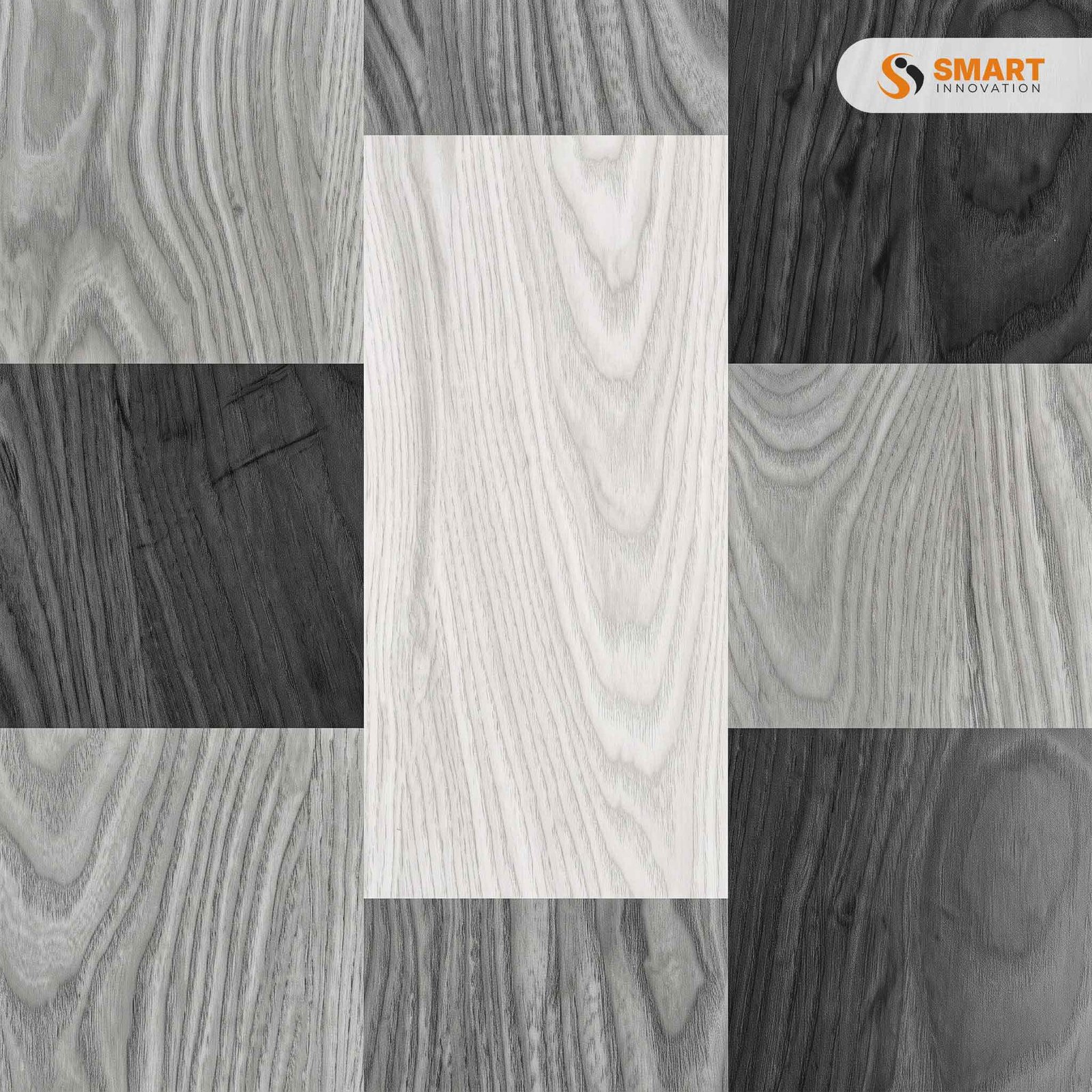 Blockey Gris Matt tile on a wall and floor