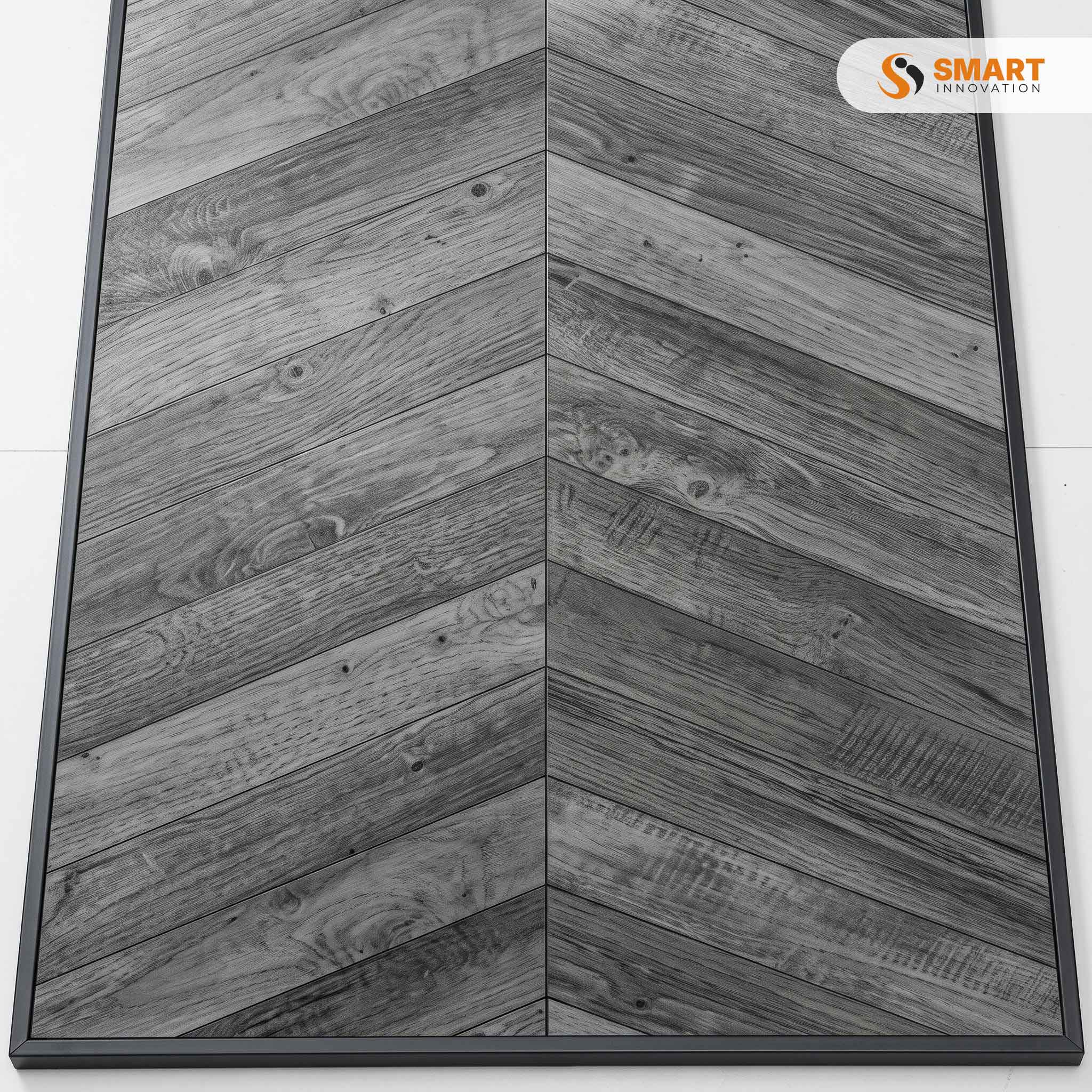 Heart Wood Matt tile on a wall and floor