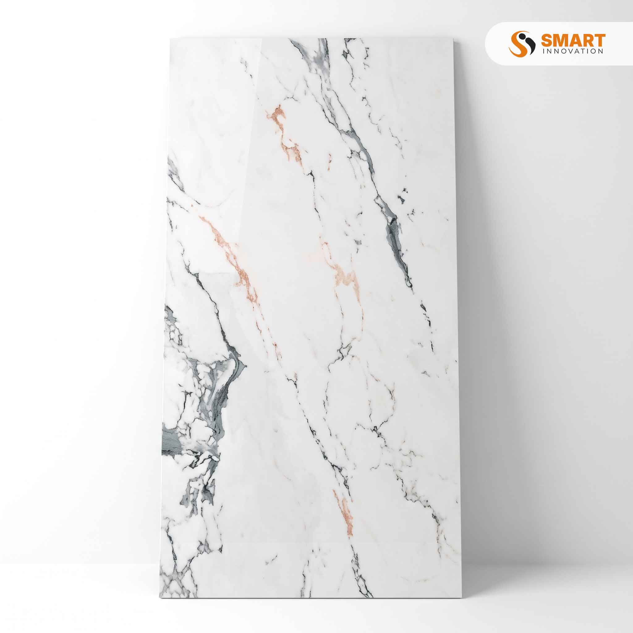 ITANA MULTY 60x120cm porcelain tile on a modern wall and floor