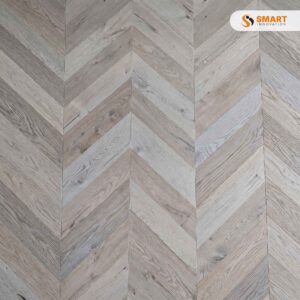 Laminate Oak Fortress 8mm heavy-duty floorboards installed across a high-traffic modern hallway and open lounge floor layout